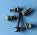Screw and Washer Assemblies With Plain W...